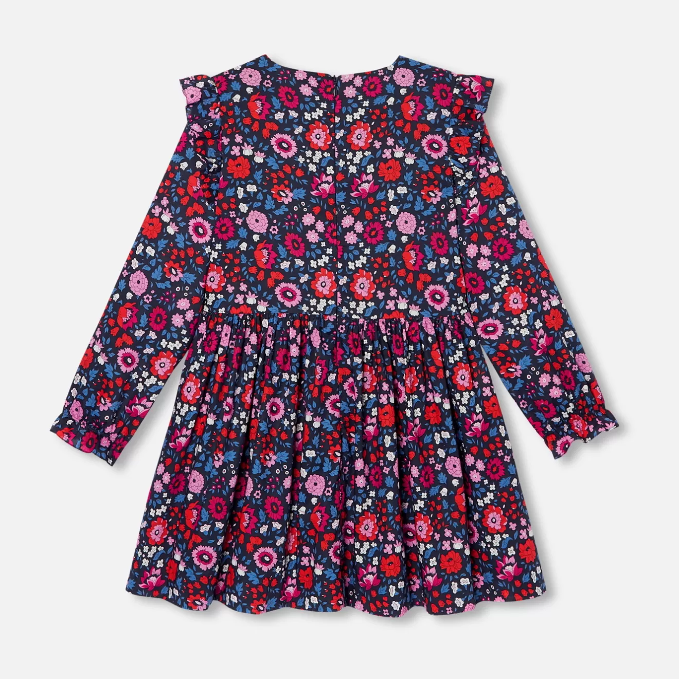 girl_liberty_fabric_dress_4.webp Jacadi Dresses And Skirts | Girl Liberty fabric dress