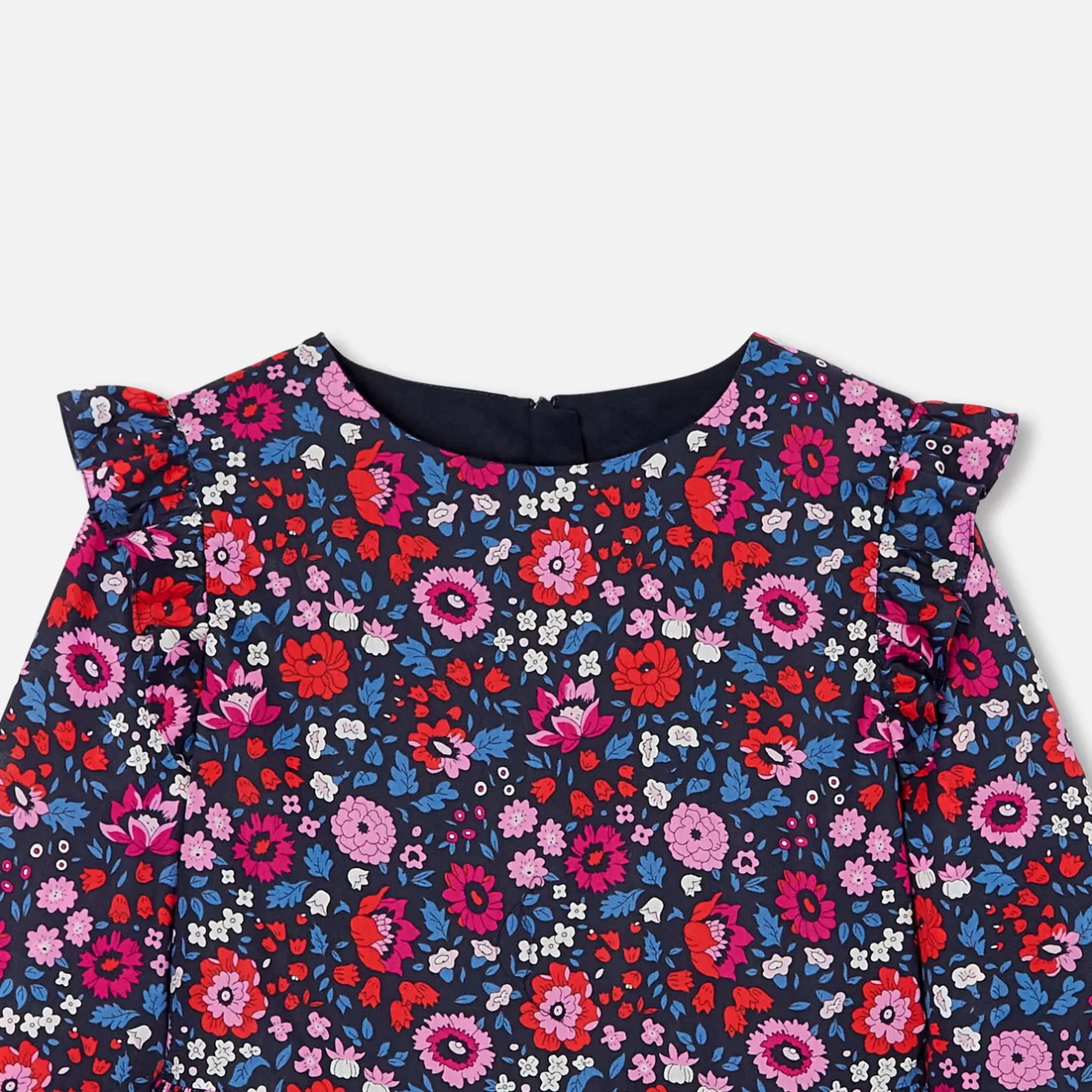 girl_liberty_fabric_dress_5.webp Jacadi Dresses And Skirts | Girl Liberty fabric dress