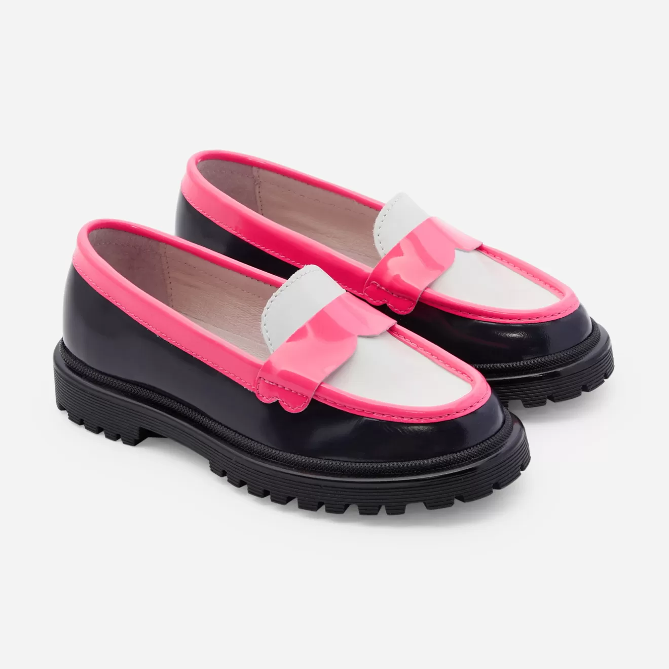 Jacadi Loafers, Lace-Ups And Moccasins | Girl moccasins in glazed leather