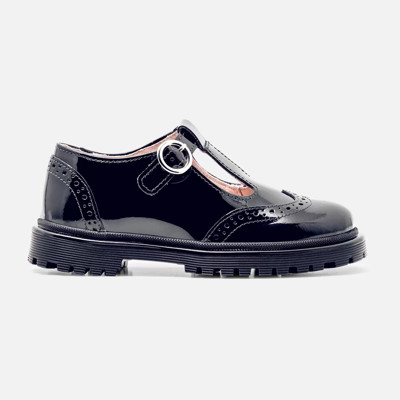 Jacadi Loafers, Lace-Ups And Moccasins | Mary Janes, T-Straps And Ballet Flats | Girl patent leather t-strap shoes