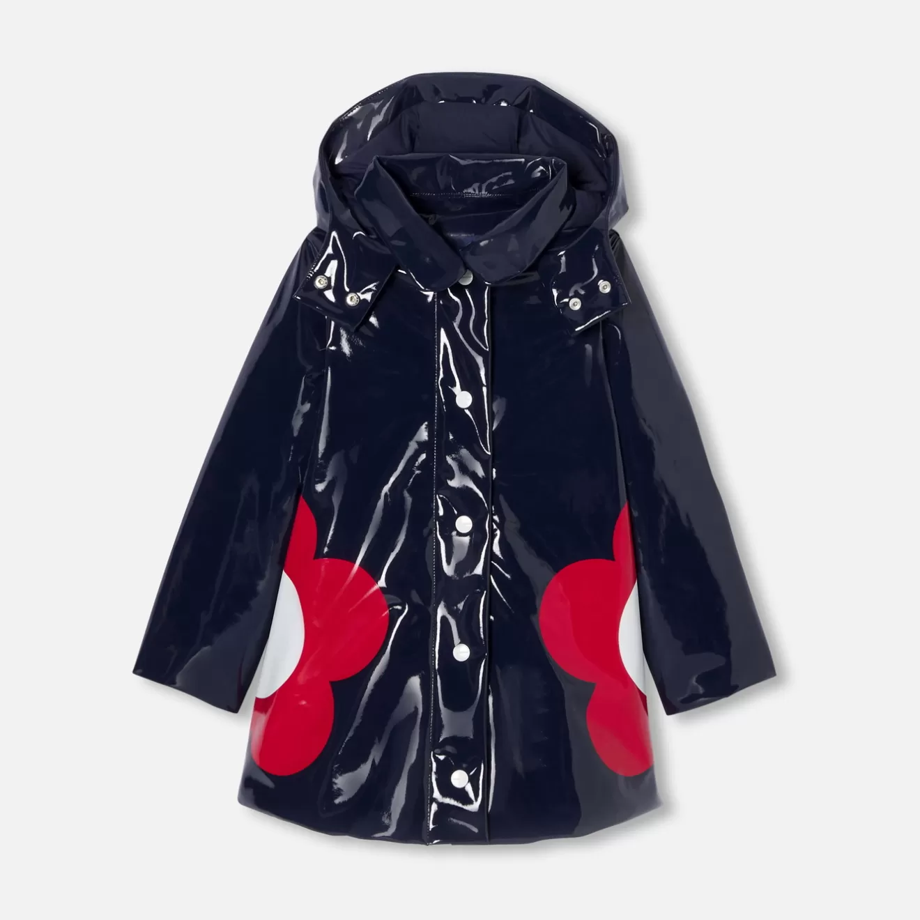 Jacadi Coats And Outerwear | Girl Coats & Puffer Jackets | Girl patent raincoat