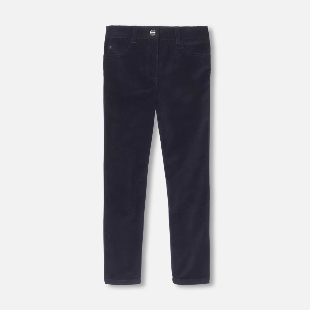 Jacadi Pants And Sweatpants | Girl slim-fit velour trousers