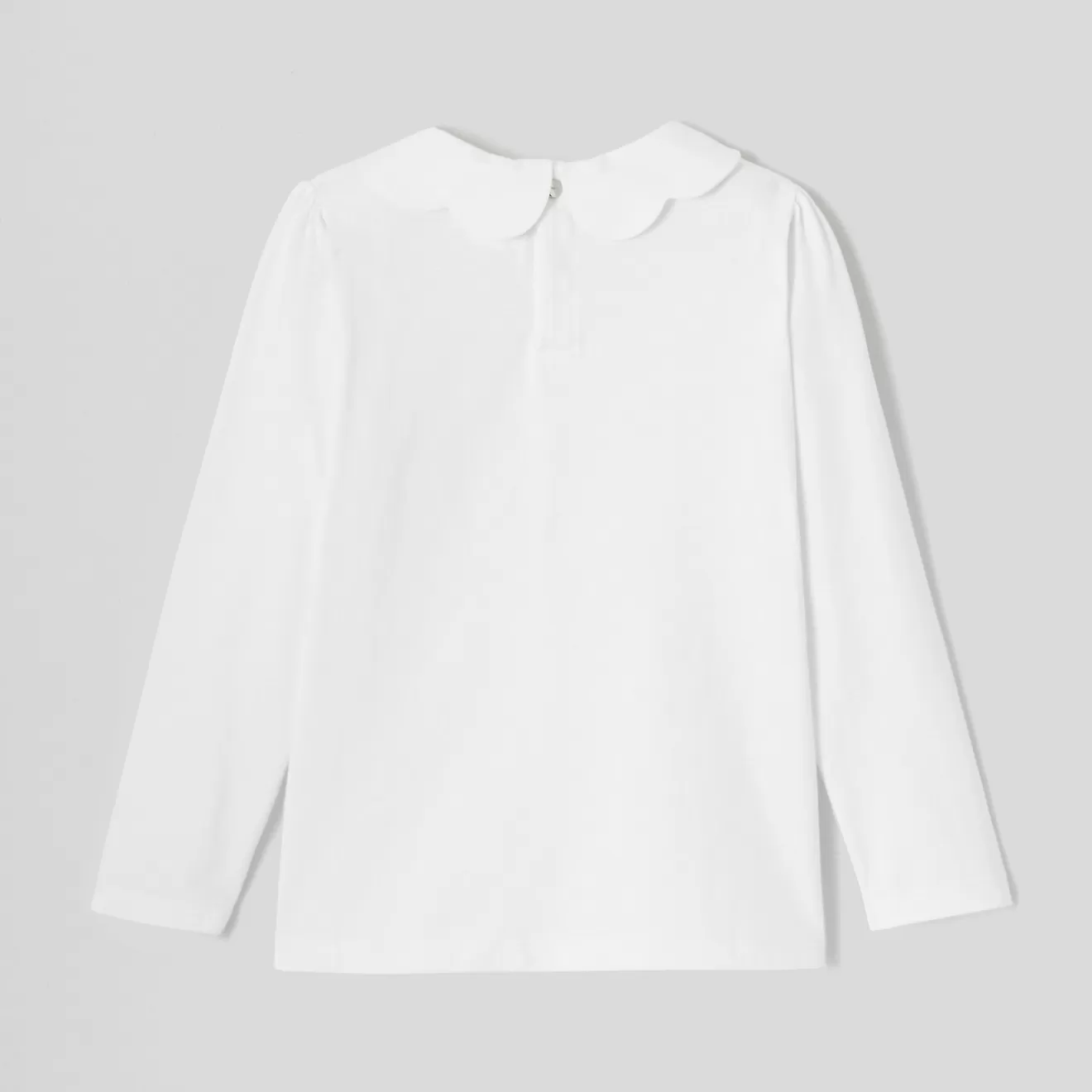 Jacadi T-Shirts, Polo Shirts | Girl T-shirt with scalloped collar