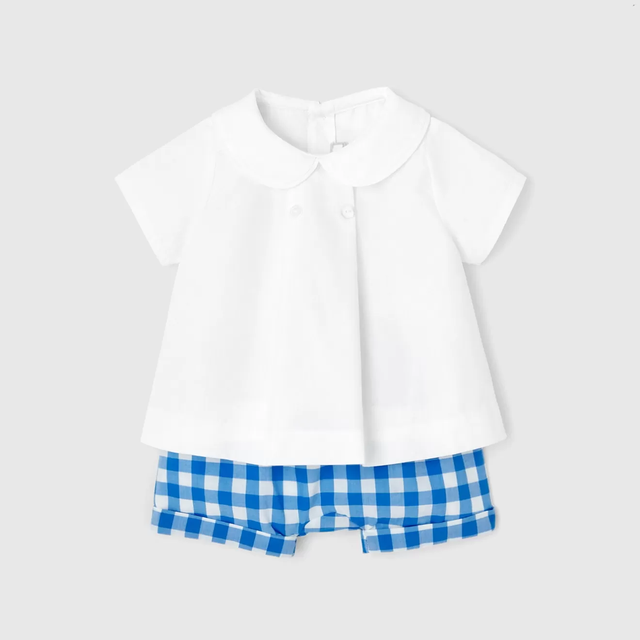 Jacadi Bloomers, Overalls And Sets | My First gingham set