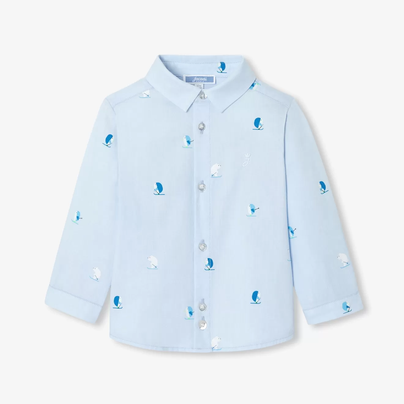 BOY Jacadi Shirts | Oxford baby boy shirt
