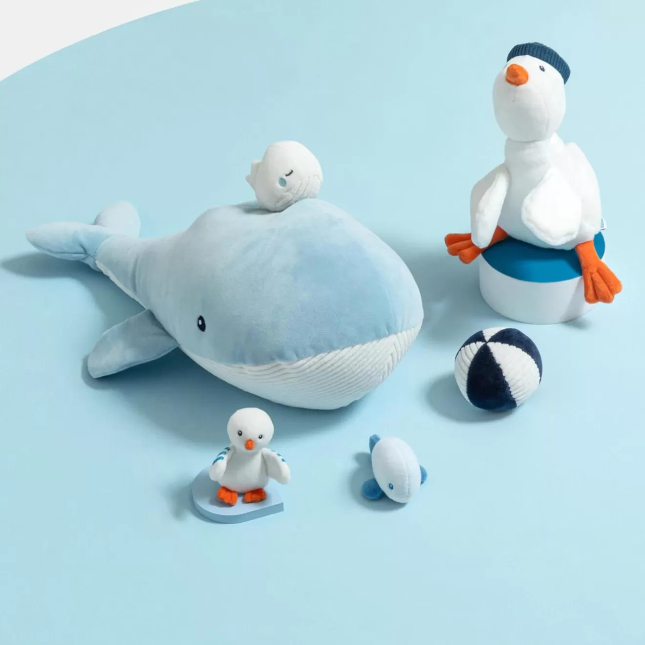 Jacadi Plush And Activity Toys | Plush And Activity Toys | Whale activity plush toy